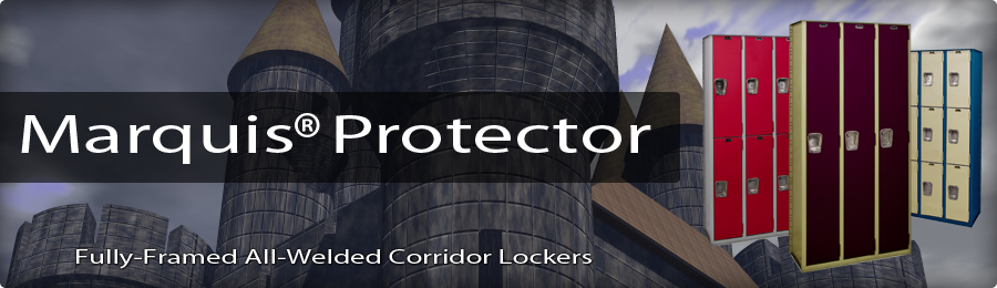 Metal Lockers - Marquis Protector Lockers are All-Welded Fortresses of Steel