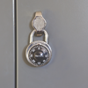 Heavy-Duty Locker Handle accepts any standard padlock